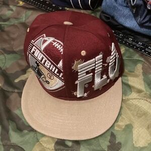 Vintage‎ FSU embroidery SnapBack hat professional style